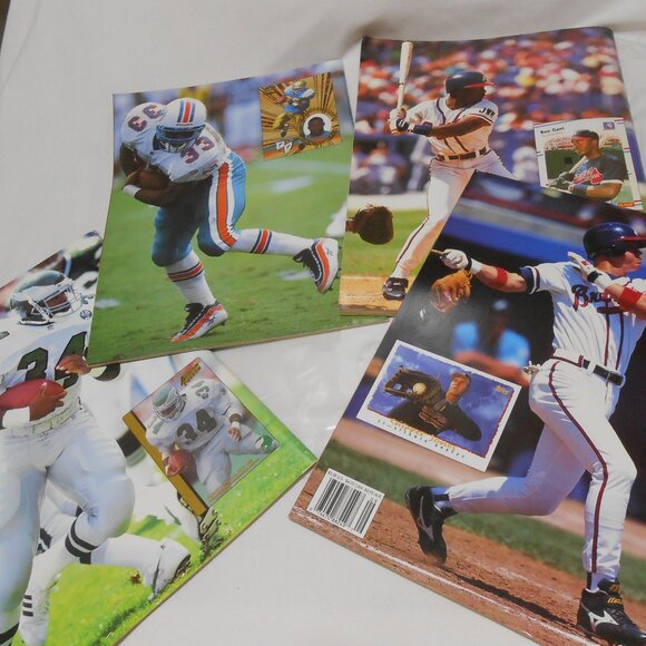 VTG LOT 4 BECKETT BASEBALL & FOOTBALL CARD MONTHLY MAGAZINES CAL RIPKEN DAN MARI - Picture 4 of 15